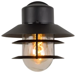 ZICO - Wandlamp Binnen/Buiten - 1xE27 - IP44 - Zwart*Lucide Shop