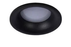 ZIVA - Inbouwspot Badkamer - Ø 8,4 cm - 1xGU10 - IP44 - Zwart*Lucide Shop