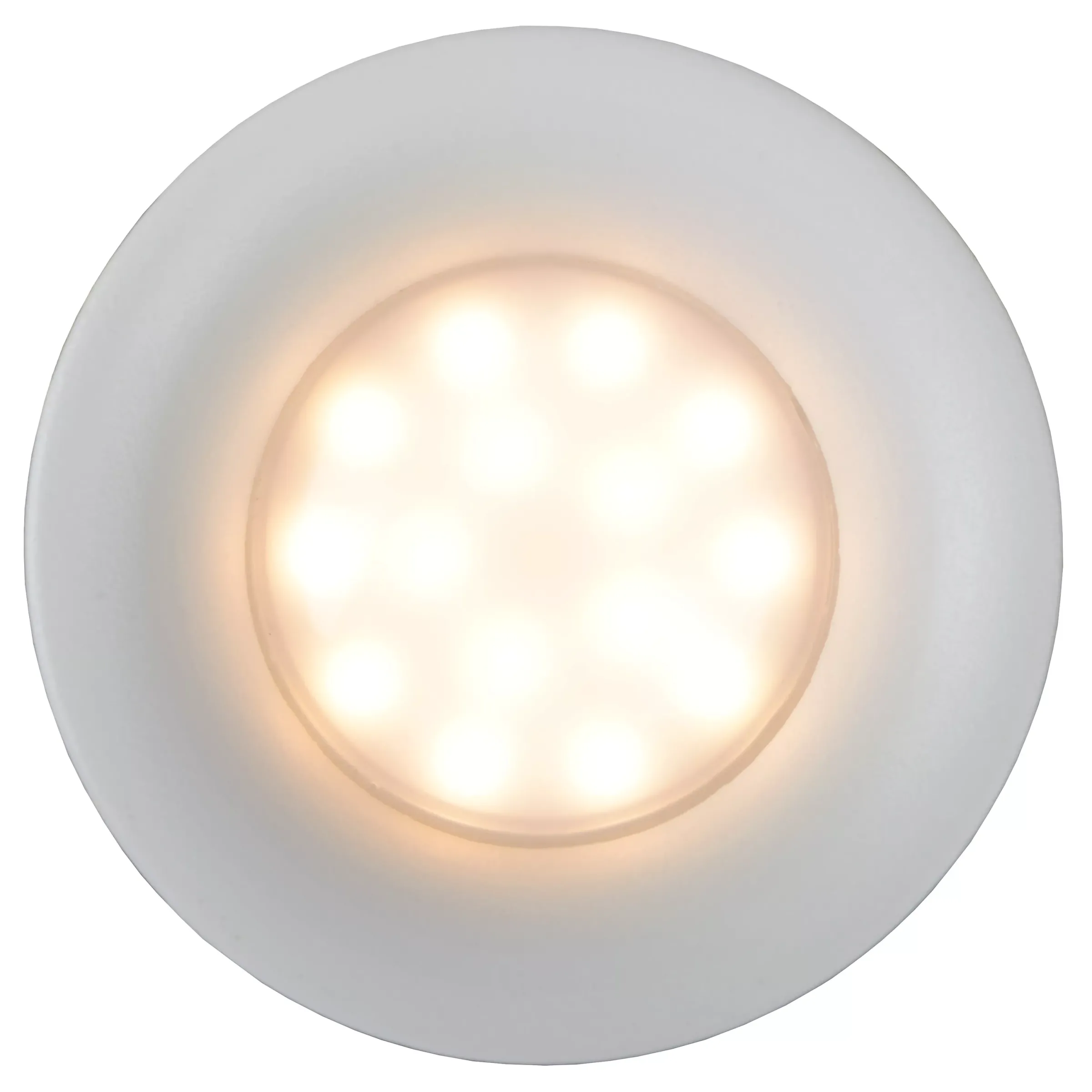 ZIVA - Inbouwspot Badkamer - Ø 8,5 cm - 1xGU10 - IP44 - Wit*Lucide New