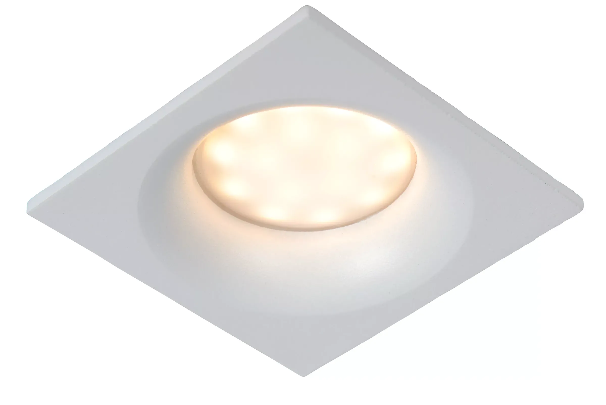 ZIVA - Inbouwspot Badkamer - 1xGU10 - IP44 - Wit*Lucide Best Sale