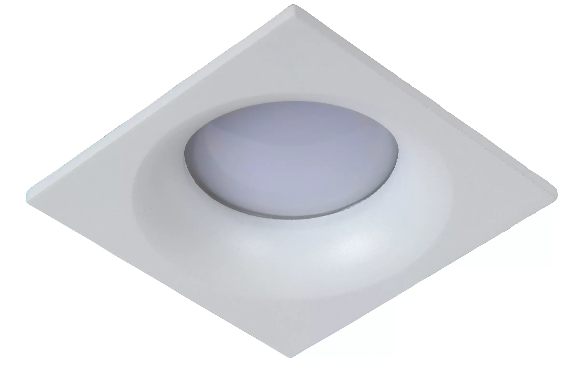 ZIVA - Inbouwspot Badkamer - 1xGU10 - IP44 - Wit*Lucide Best Sale