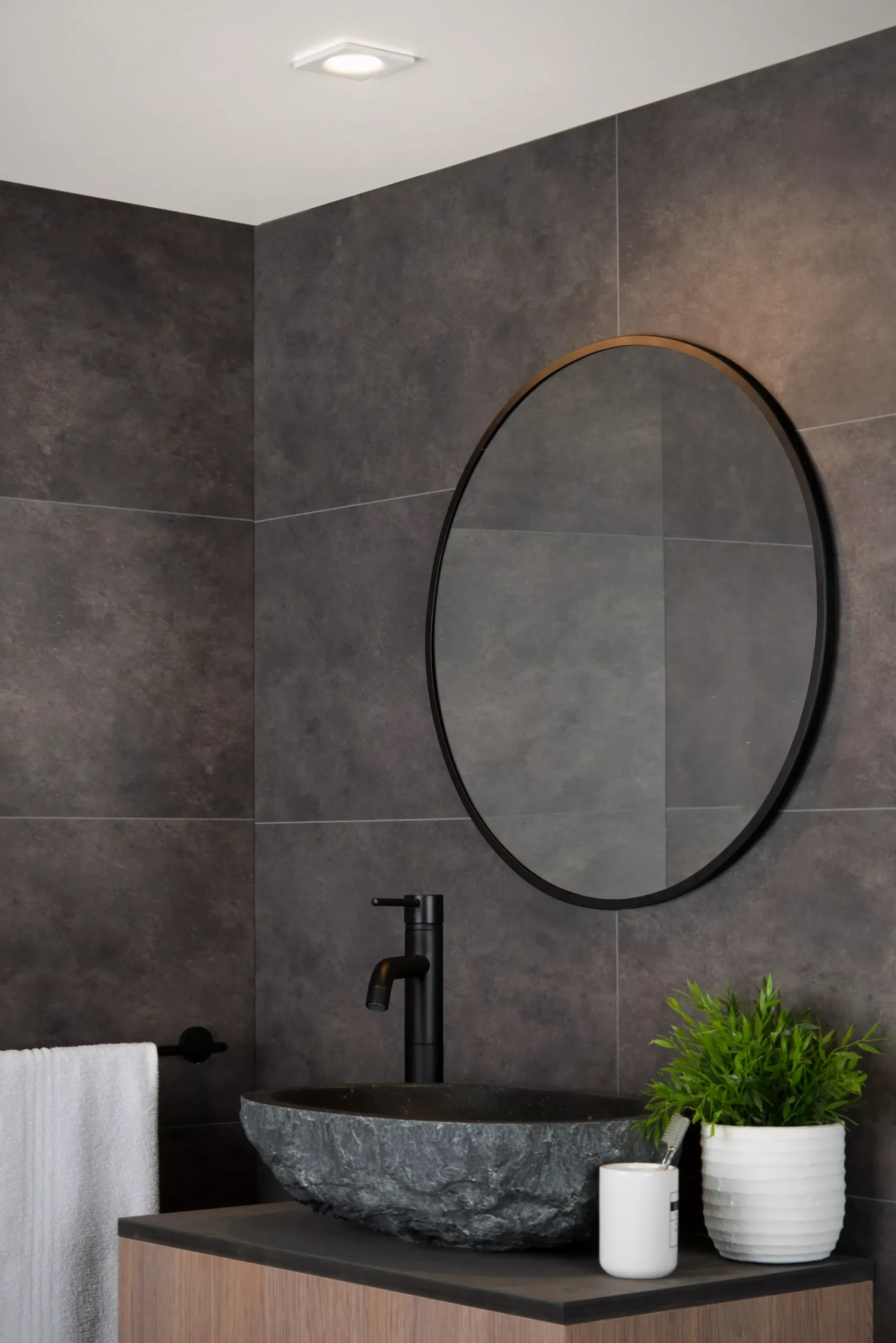 ZIVA - Inbouwspot Badkamer - 1xGU10 - IP44 - Wit*Lucide Best Sale