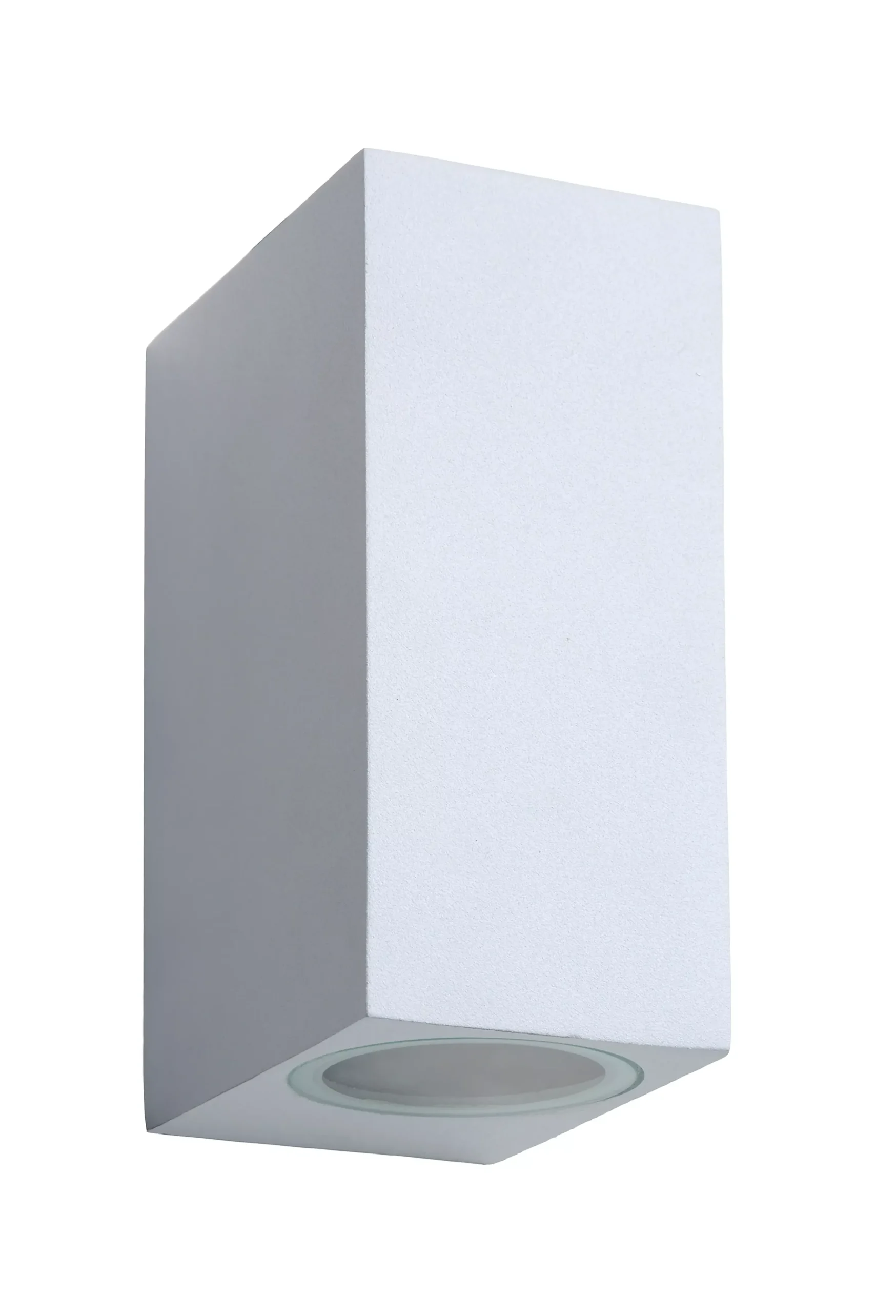 ZORA-LED - Wandspot / Wandlamp Binnen/Buiten - LED Dimb. - GU10 - 2x5W 3000K - IP44 - Wit*Lucide Best