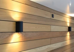 ZORA-LED - Wandspot / Wandlamp Binnen/Buiten - LED Dimb. - GU10 - 2x5W 3000K - IP44 - Zwart*Lucide Shop