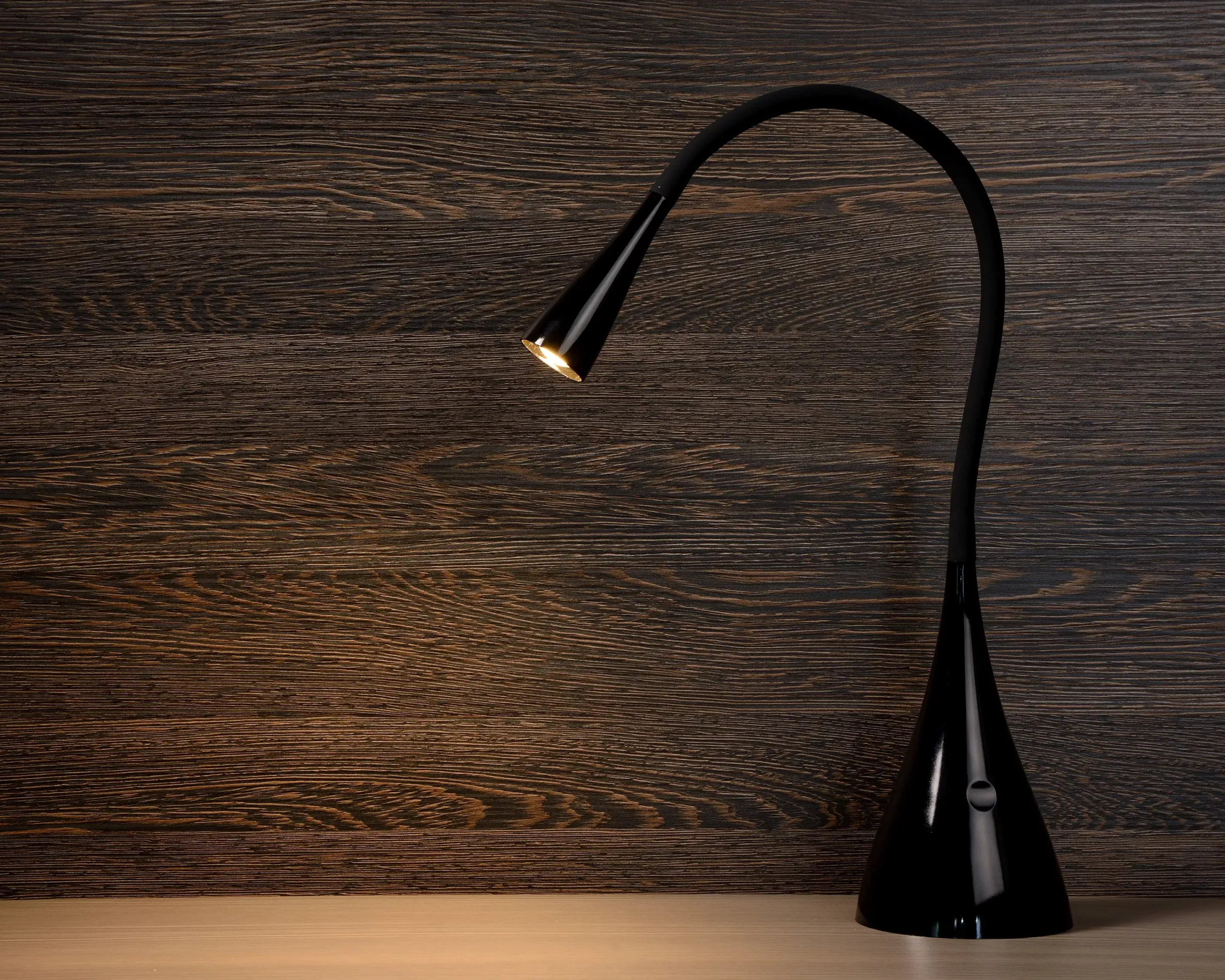ZOZY - Bureaulamp - LED Dimb. - 1x4W 3000K - Zwart*Lucide Discount