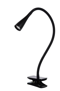 ZOZY - Klemlamp - LED 3 StepDim - 1x4W 3000K - Zwart*Lucide Best