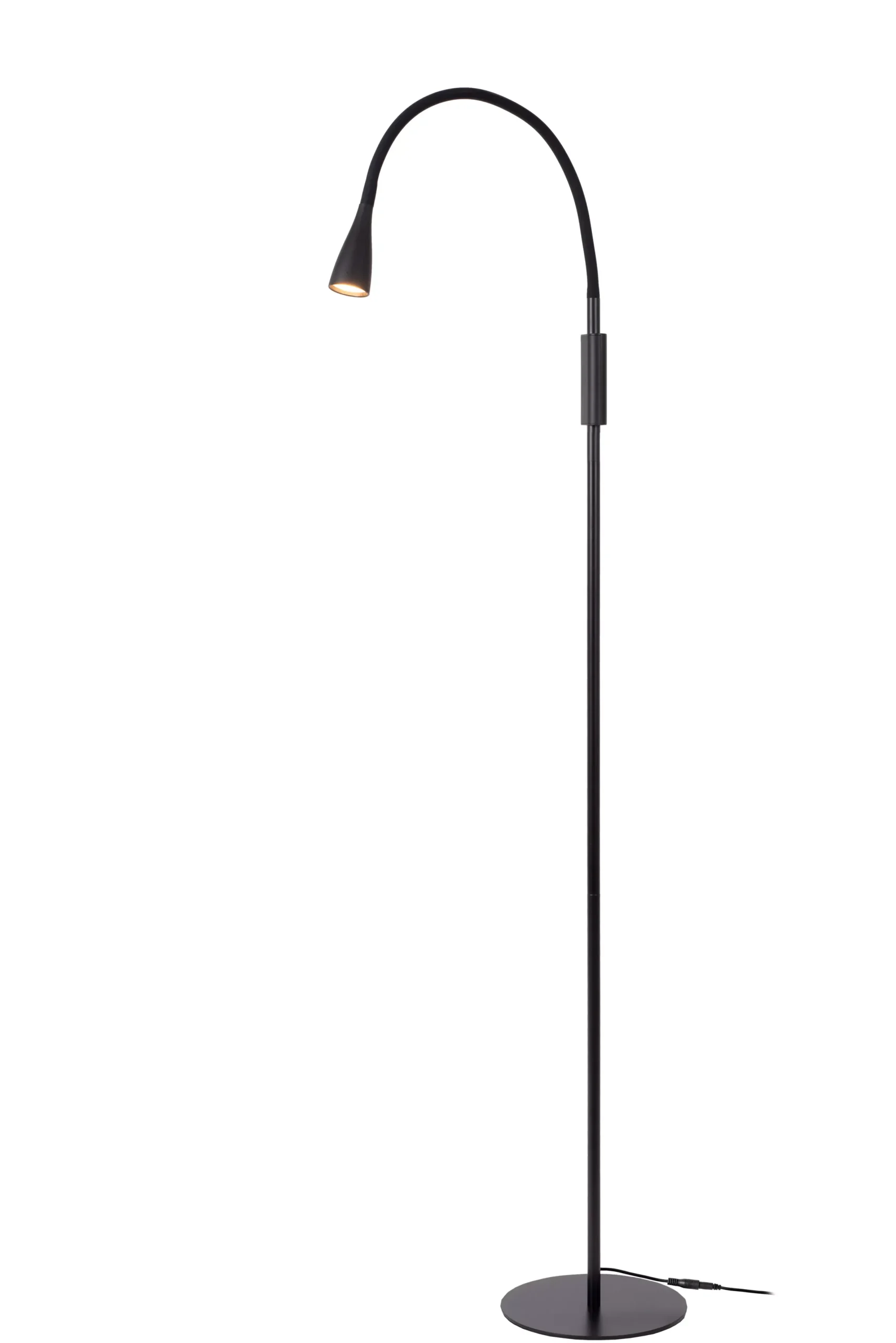 ZOZY - Leeslamp - LED 3 StepDim - 1x4W 3000K - Zwart*Lucide Clearance