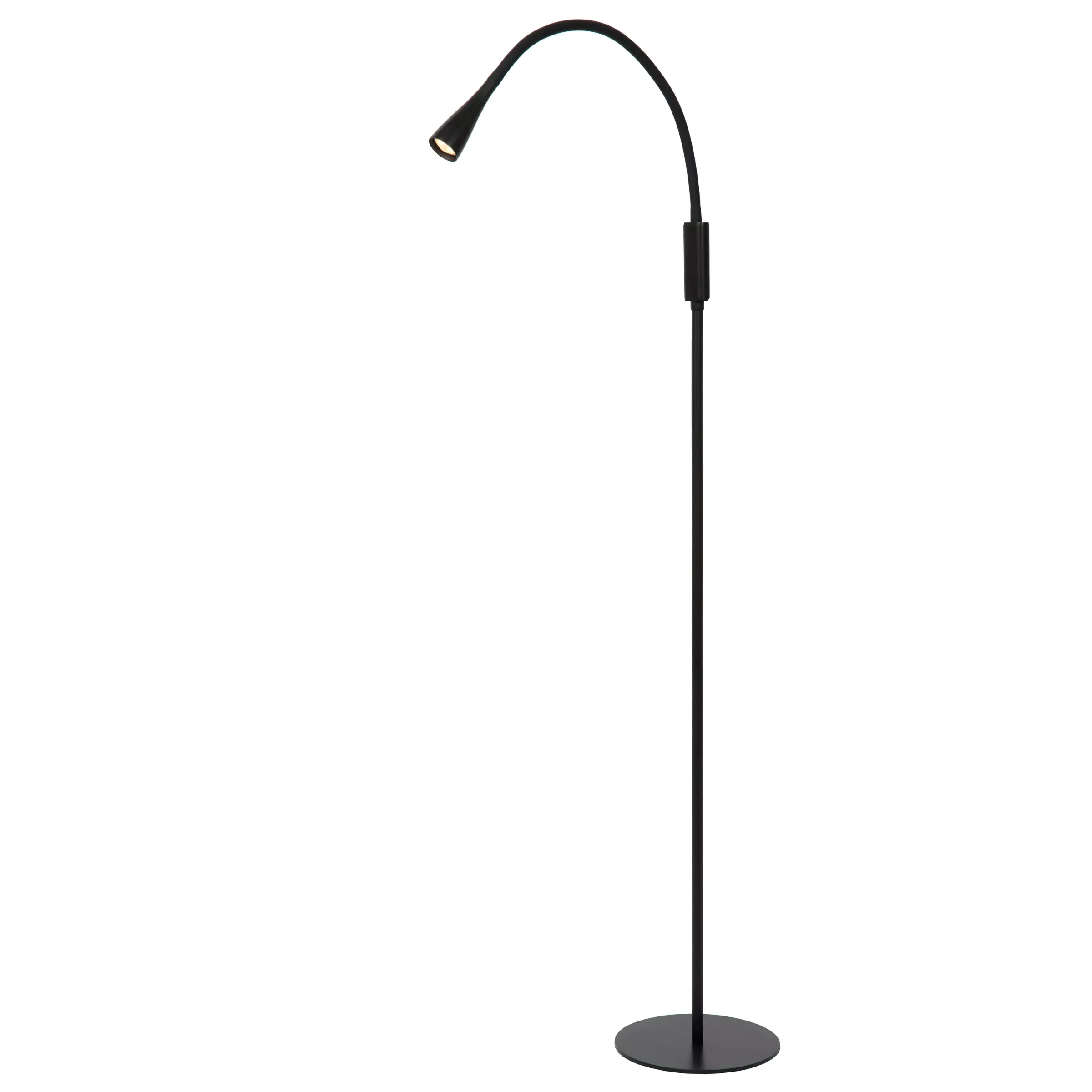 ZOZY - Leeslamp - LED 3 StepDim - 1x4W 3000K - Zwart*Lucide Clearance